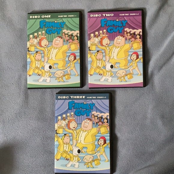 Family Guy DVDs - Volume 3 - Picture 1 of 7